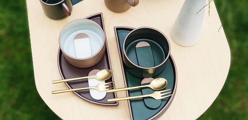 Earthy Table Settings